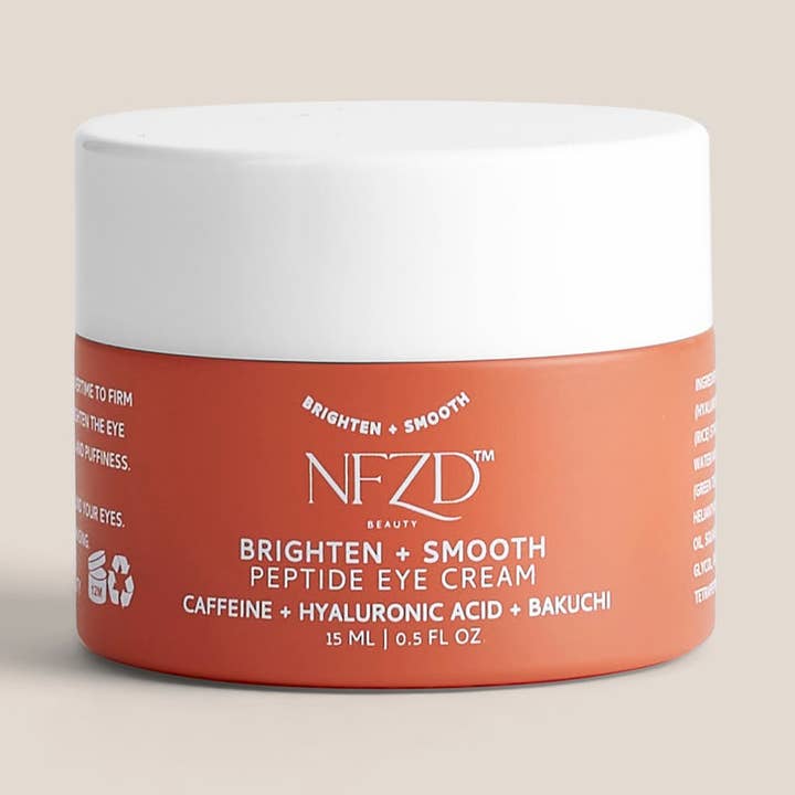 Brighten + Smooth Peptide ögonkräm för wholesale av NFZD Beauty