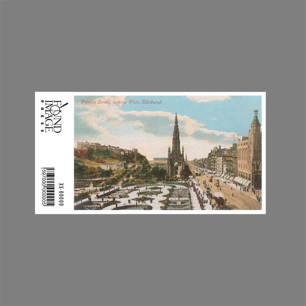 Found Image Press - Wholesale Sticker - Sticker EN-435 Princes Street, Edinburgh1