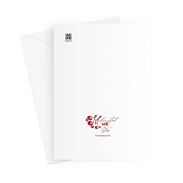 Tarjeta de Felicitación de Retorno Solar Feliz Empoderada de Sentimientos de Ébano para venta al por mayor de D'Sare