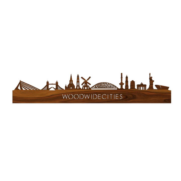 Skyline WoodWide Villes Palissandre pour la vente par WoodWideCities