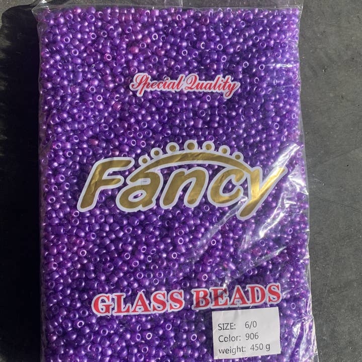 MaddieMayShop - Wholesale Beads - 6/0 Glass Seed Beads~ 450 Grams, SEED BEADS BULK7