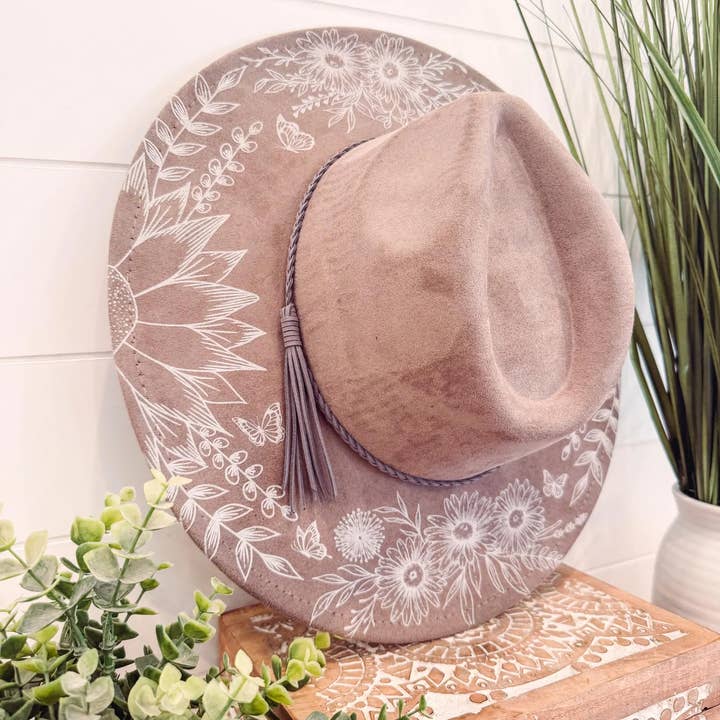 Willie & Dolly Designs – wholesale Cowboy Hat – Women’s – Floral Print Hat4