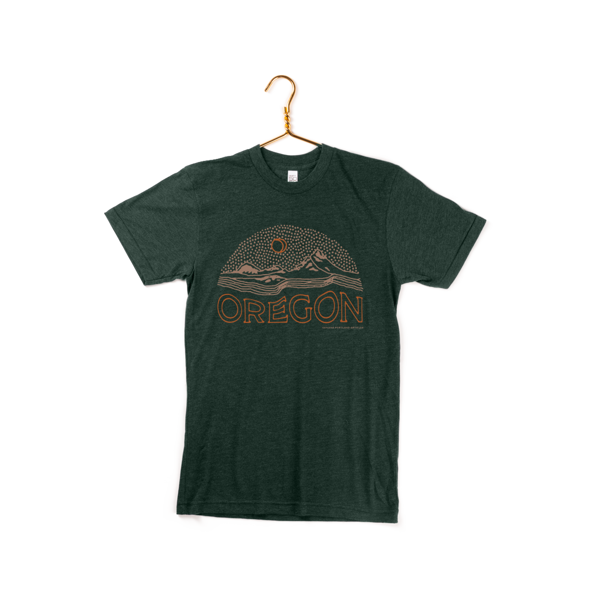 Tender Loving Empire - Wholesale Screen Printed T-Shirt - Unisex - OR Territory Unisex Shirt (Emerald Triblend)0