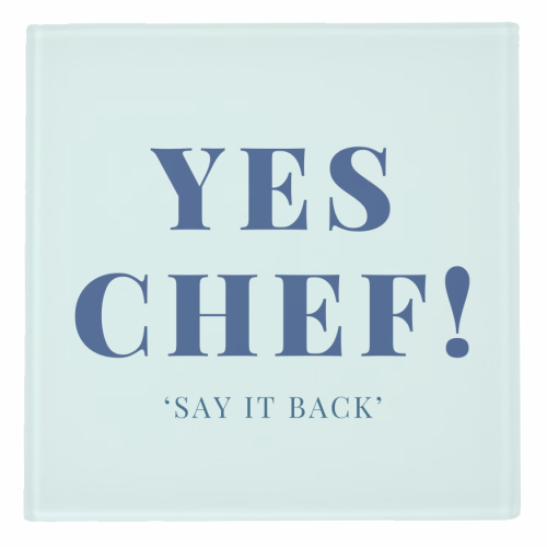 ART WOW - Venta al por mayor Posavasos - Posavasos «YES CHEF!» de Lilly Rose1