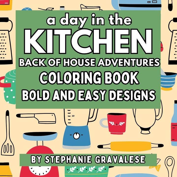 A Day in the Kitchen: Back of House Adventures for wholesale by Tiny Food Tales