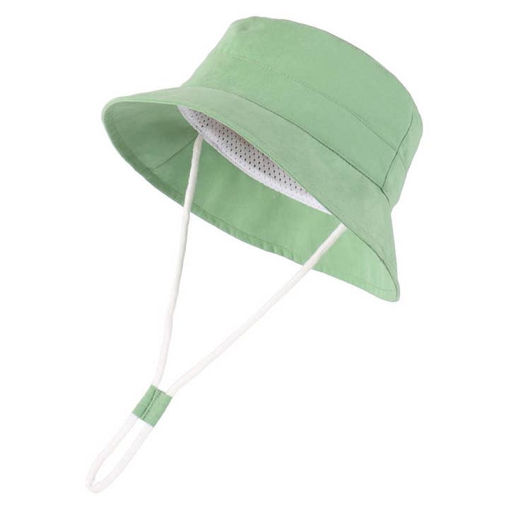 DOUBLJU - Wholesale Bucket Hat - Kids - SHORT EAVE SUNSCREEN CHILDREN'S BUCKET HAT_CWAH32568