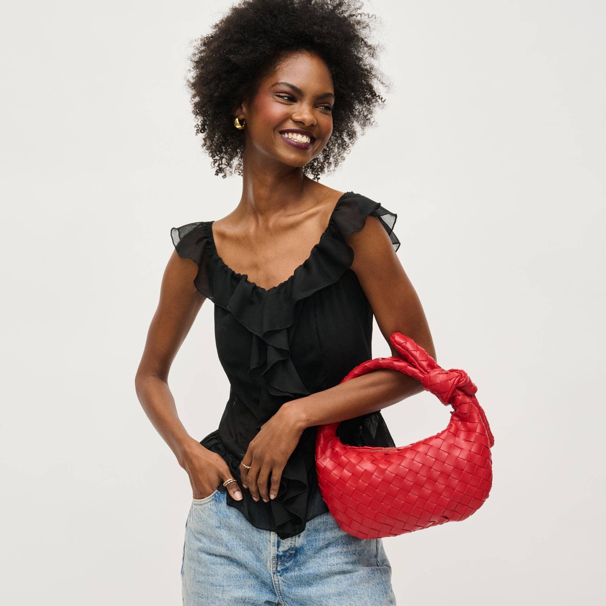 Urban Expressions - Wholesale Clutch Bag - Women's - Lizbeth Woven Knot Clutch66