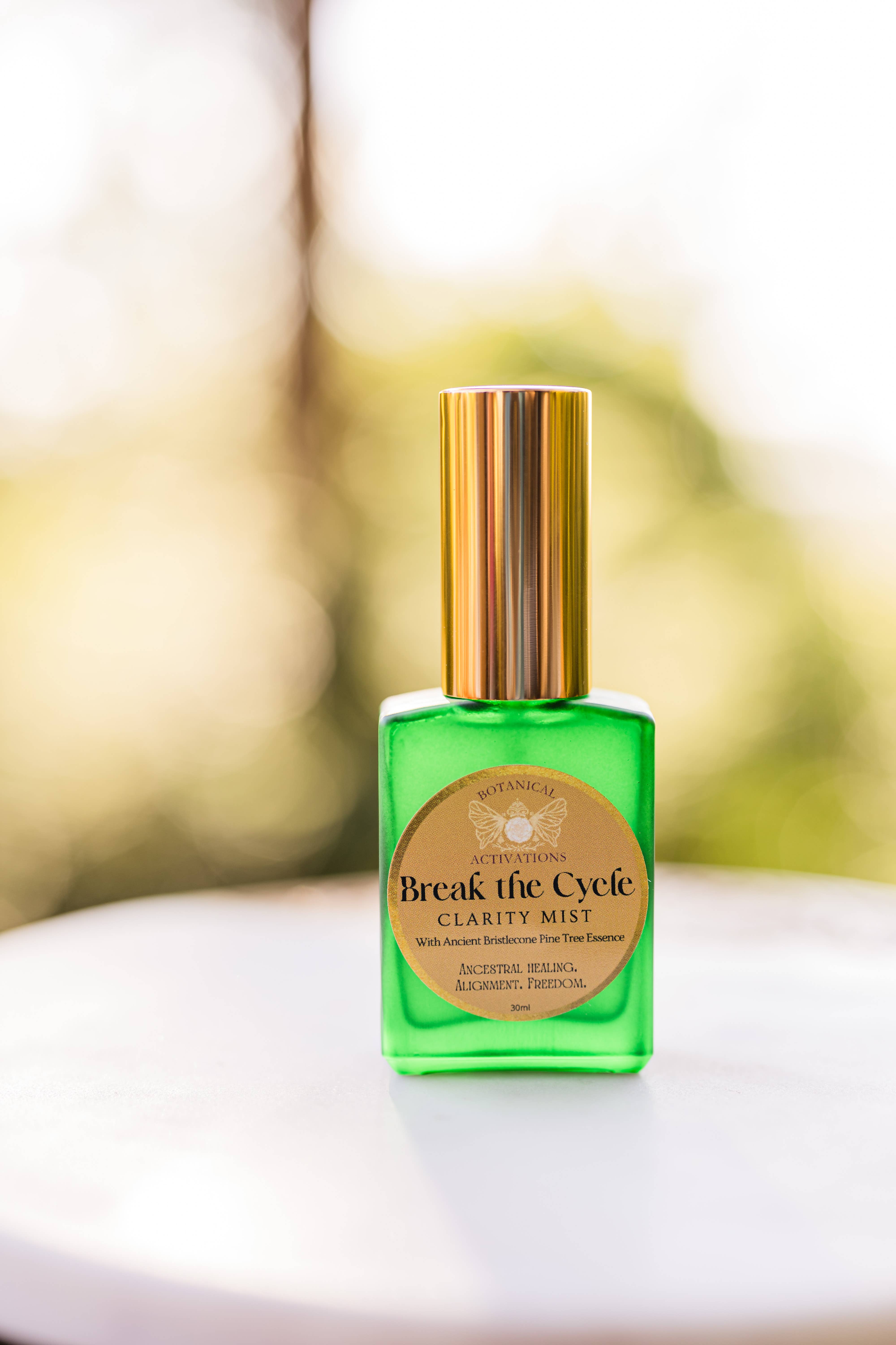 Break the Cycle Clarity Mist for wholesale by Botanical Activations