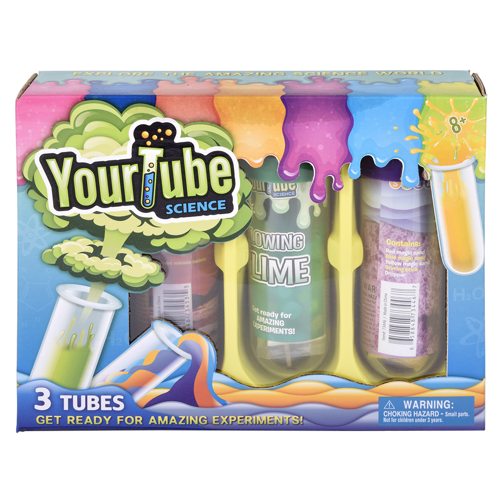 The Toy Network - Wholesale Science & Math Book - EDU-STEM TUBE SCIENCE WONDER KIT2