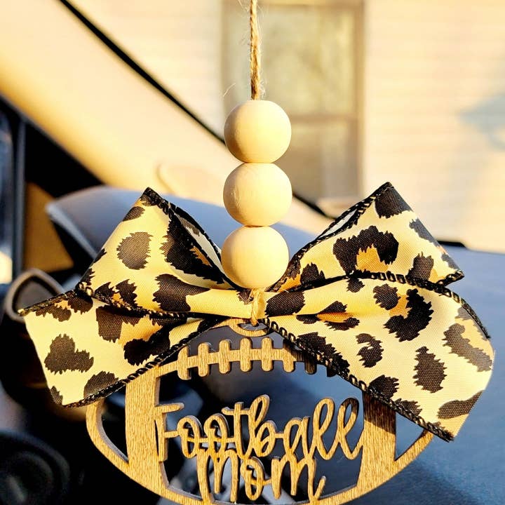 BD Lasers INC. - Wholesale Car Decorative Charm - Women's - Football Mom Car Charm Ornament