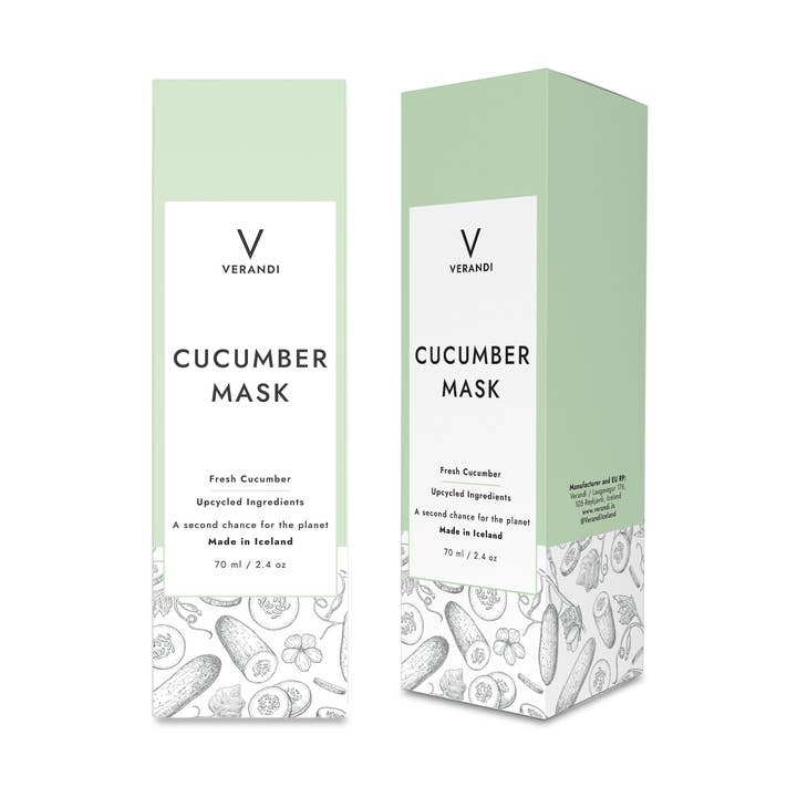 Cucumber Face Mask for wholesale by Verandi