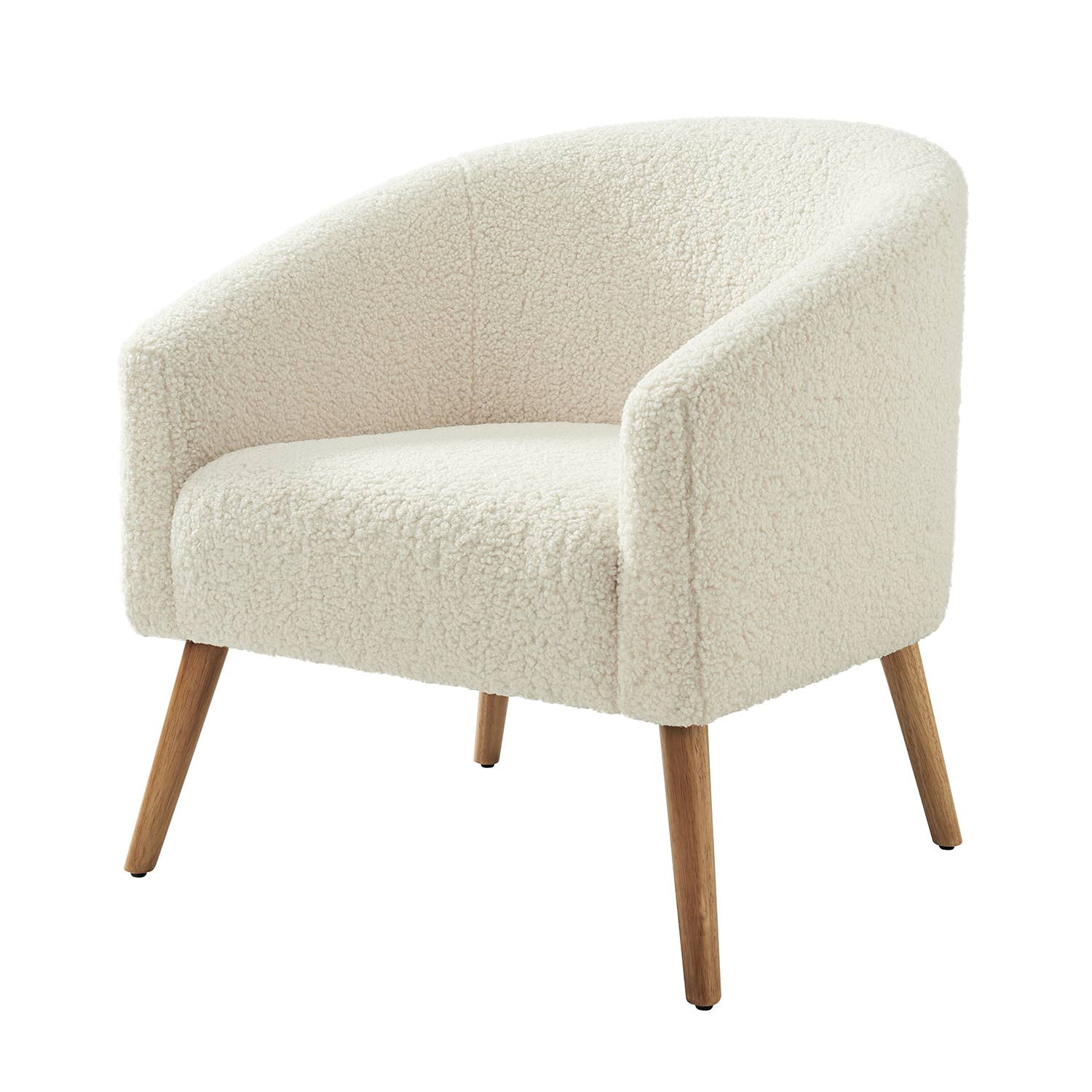 Karat Home - Wholesale Chair - Nell Boucle Armchair2