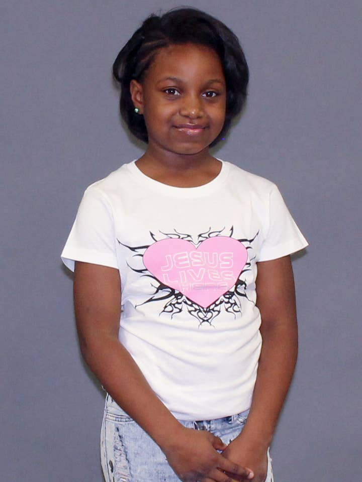 Jesus Lives Here (Kids) for wholesale by TBOC Apparel