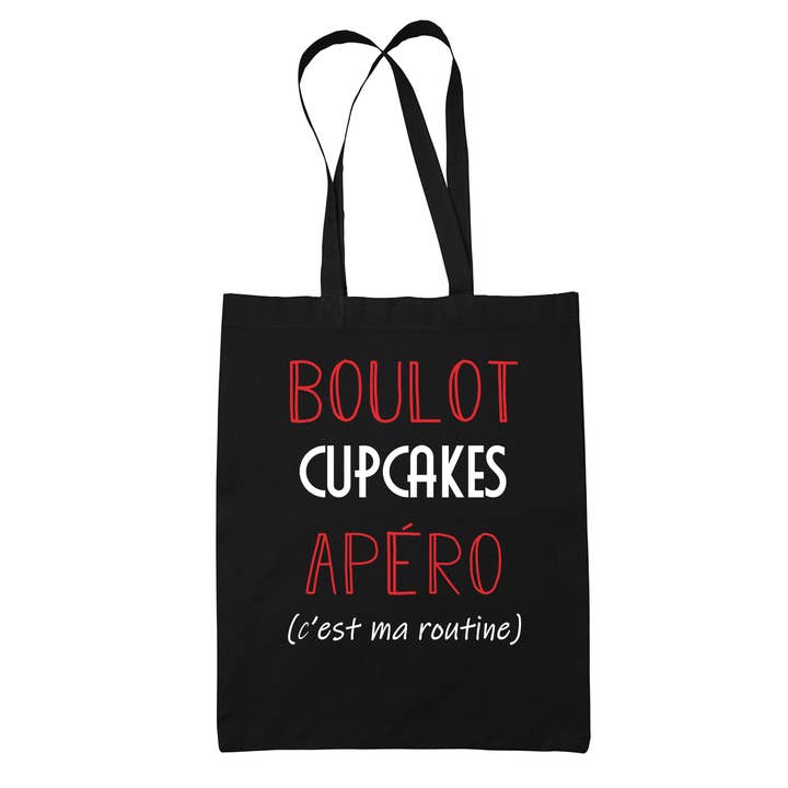 Cupcakes It's my routine tote bag for wholesale by Planetee