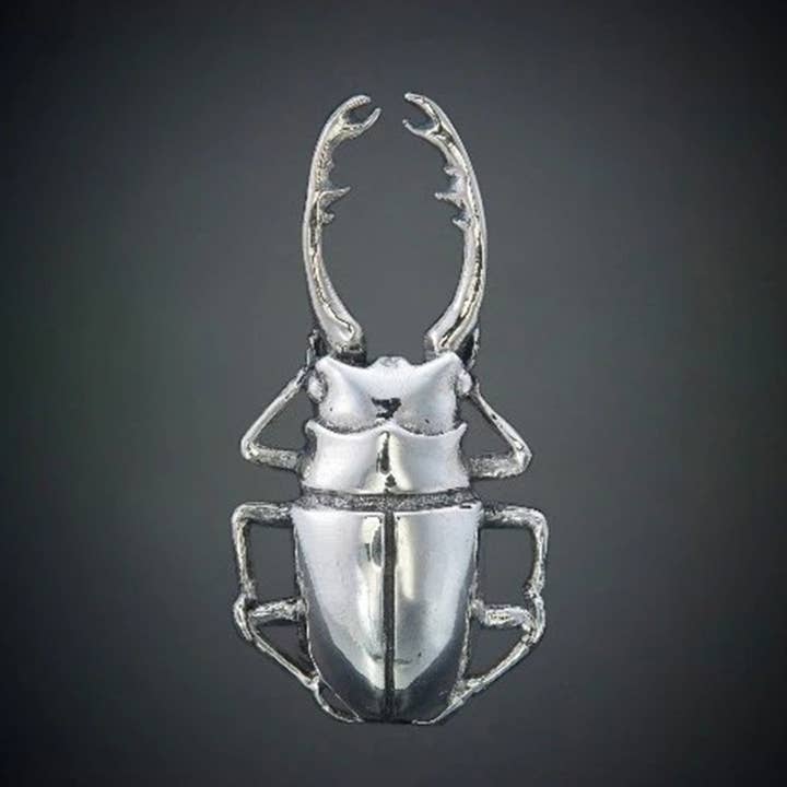 STAGHORN BILLE RING for engroshandel hos Mercurious Designs