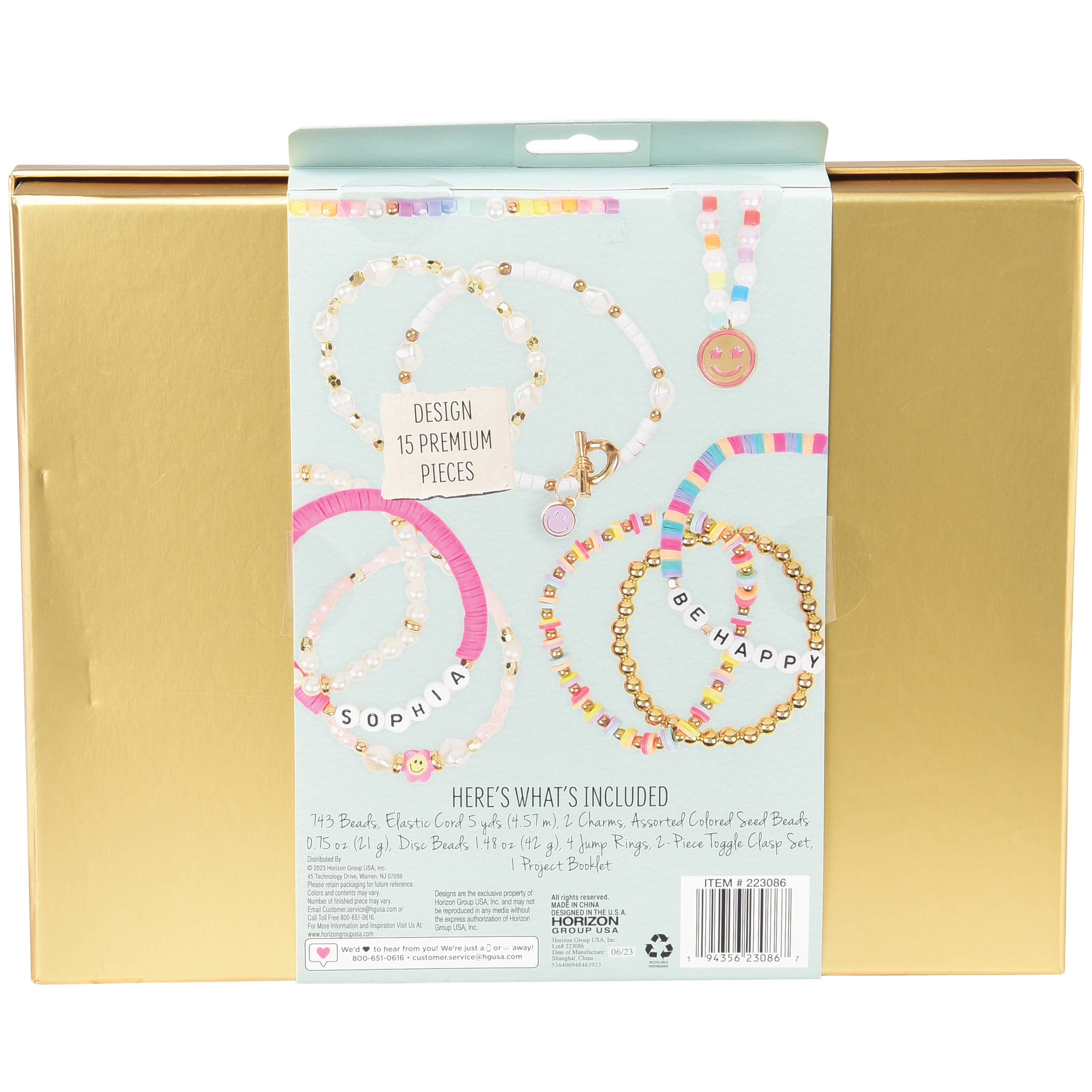 US Toy Company - Wholesale DIY Jewelry - Kids - D.I.Y. Beaded Jewelry Art Design Set3