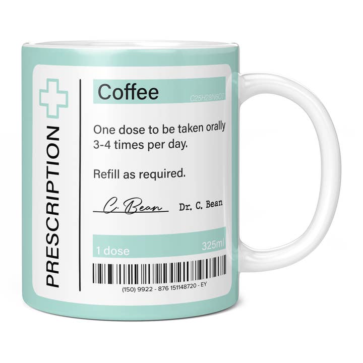 Mug Monster - Venta al por mayor Taza - Taza de café con receta divertida regalo para droguía/farmacia
