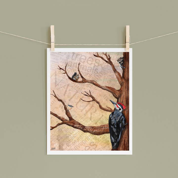 Branches - print for wholesale by Found & Rewound