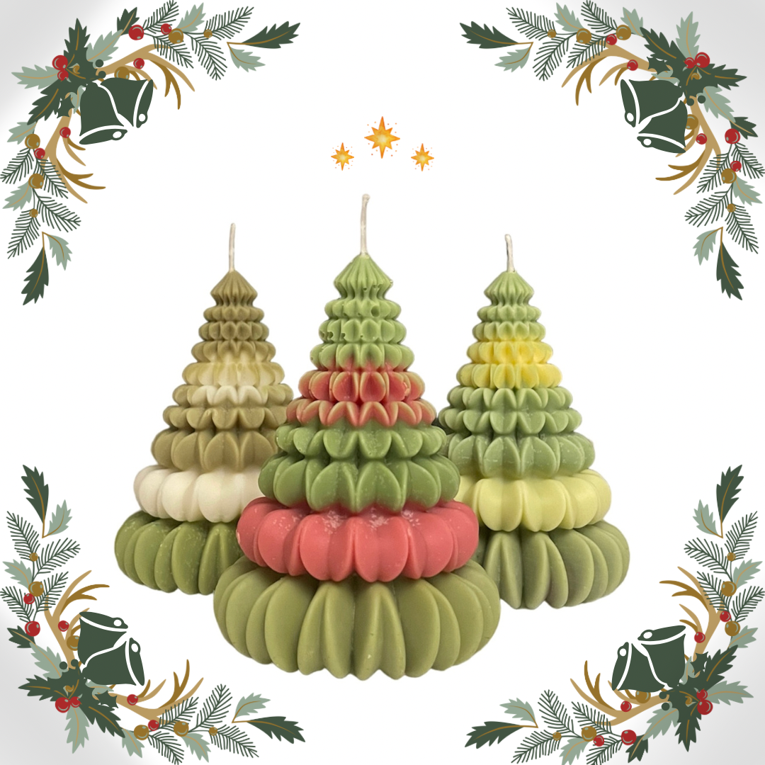 AtelierCMXII - Wholesale Novelty Candle - New Origami Design - Unique Christmas Tree Candle3