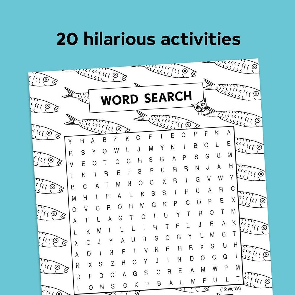 Chronicle Books - Wholesale Coloring & Activity Book - Adult - The Cat Butt Coloring and Activity Book3