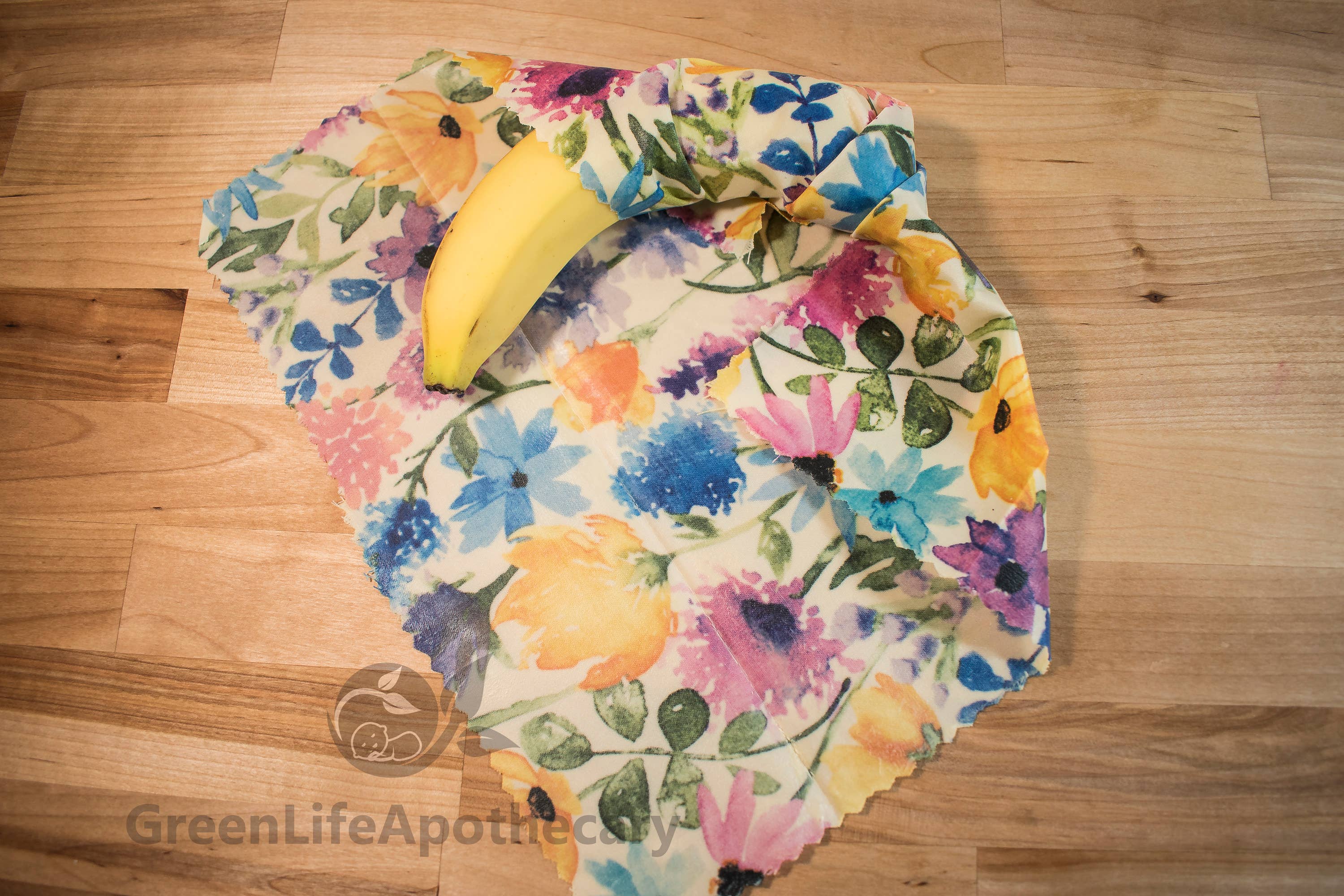 GreenLife Apothecary - Wholesale Food Storage Wrap/Bag - 3 PACK Beeswax Food Wrap, Random Pattern, eco friendly14