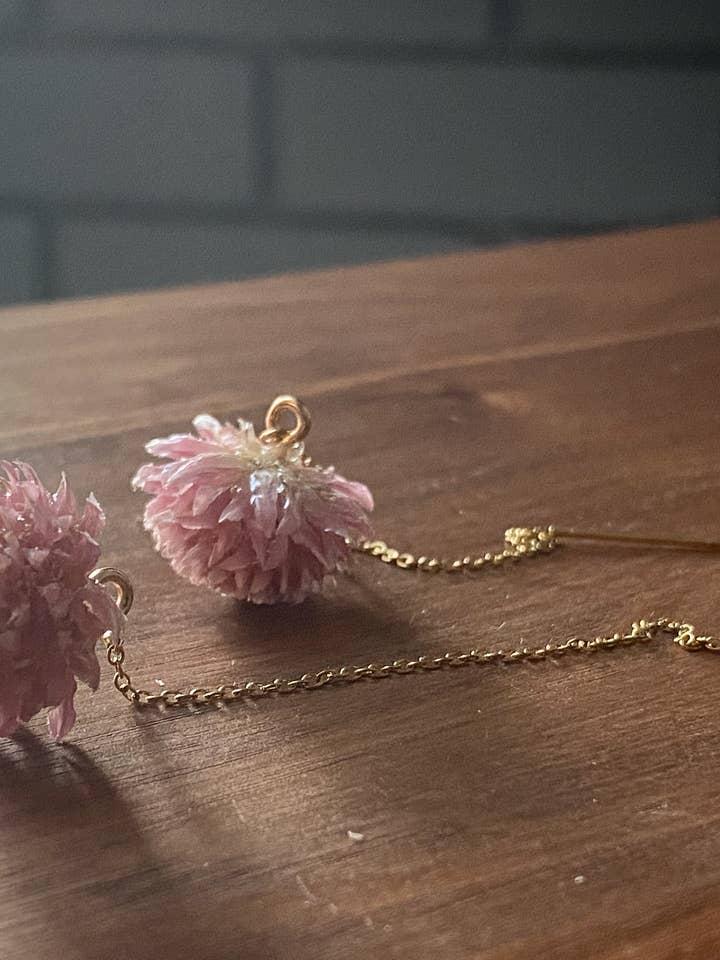 Vilde blomst Threader øreringe for engroshandel hos Lakoo Designs