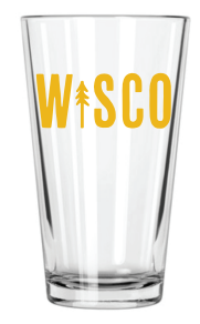 Wisco Clothing Co. - Wholesale Beer Glass/Mug - WISCO Pint Glass7
