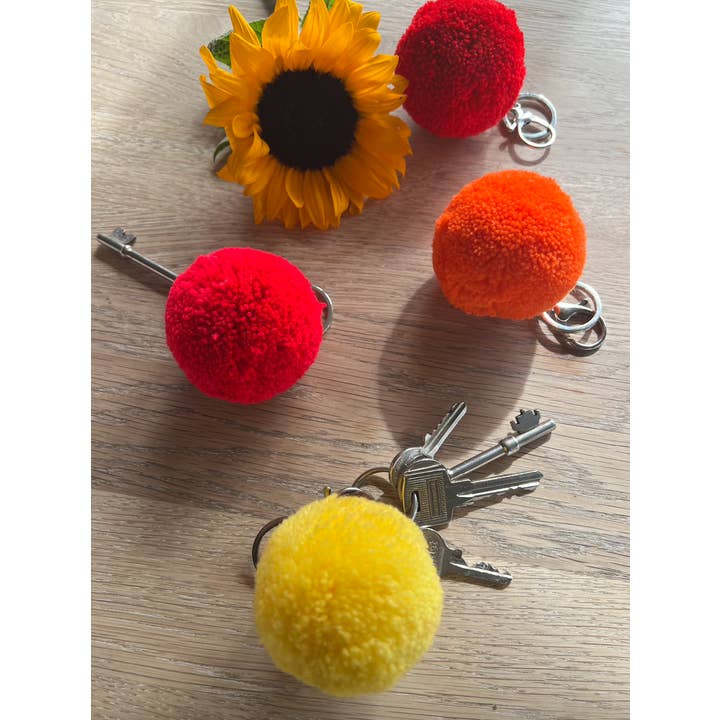 PomPom Galore – wholesale Keychain – Women's – Pom Pom Keyrings4