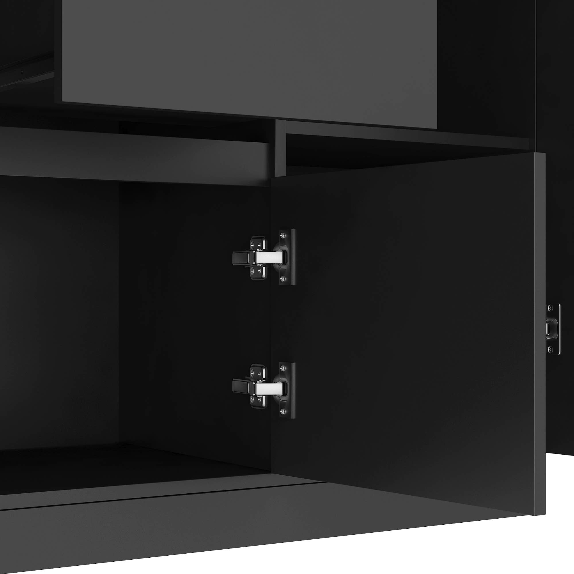 39F Inc. - Vente Armoire - Armoire de garde-manger 74", station de charge, support pour micro-ondes25