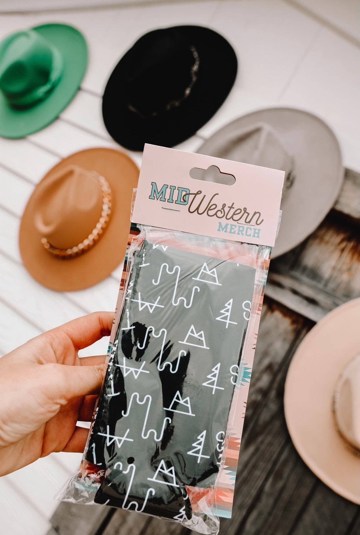 The Front Porch Label - Vendita all'ingrosso Rivestimenti per bottiglie e lattine - Black Brandin' Tall Coozie, confezione da 28