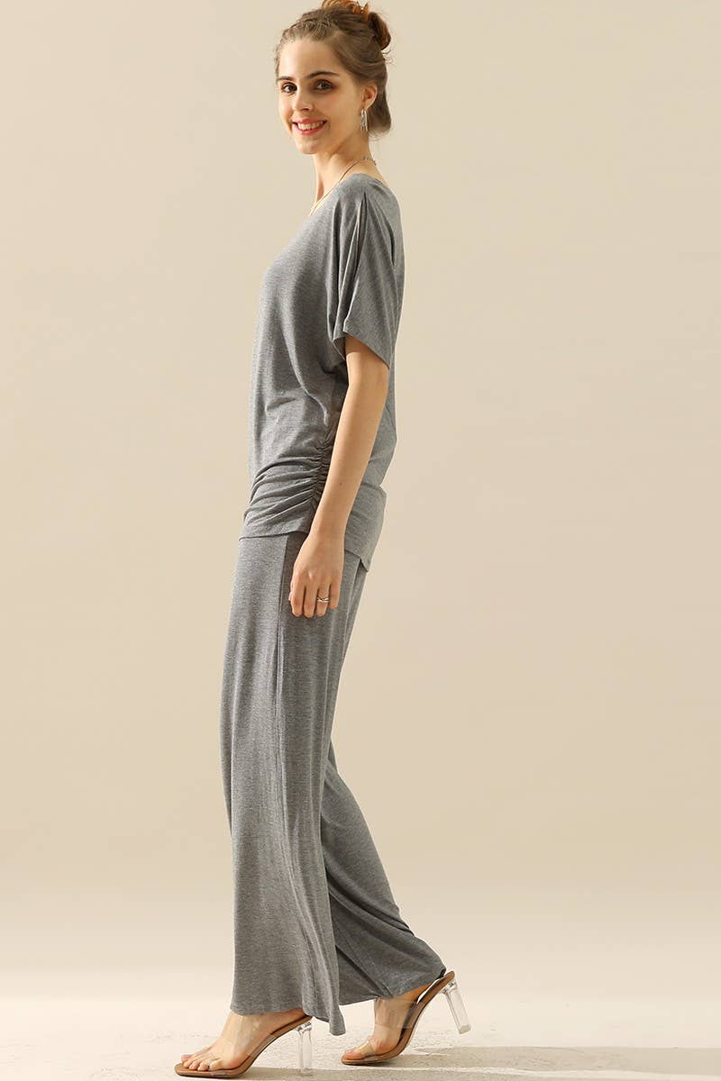 NINEXIS - Wholesale Pants - Women's - CWBLP410_HIGH WAIST WIDE LEG PALAZZO LOOSE CASUAL PANTS3