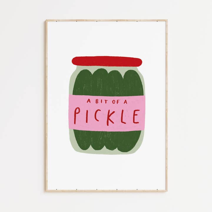 Lite av en Pickle Print för wholesale av Kitty Makes