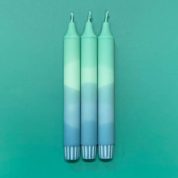 Seafoam Trio Candles for wholesale by kul candles