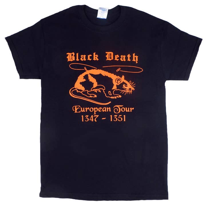 Black Death European Tour T- för wholesale av Northern Sun
