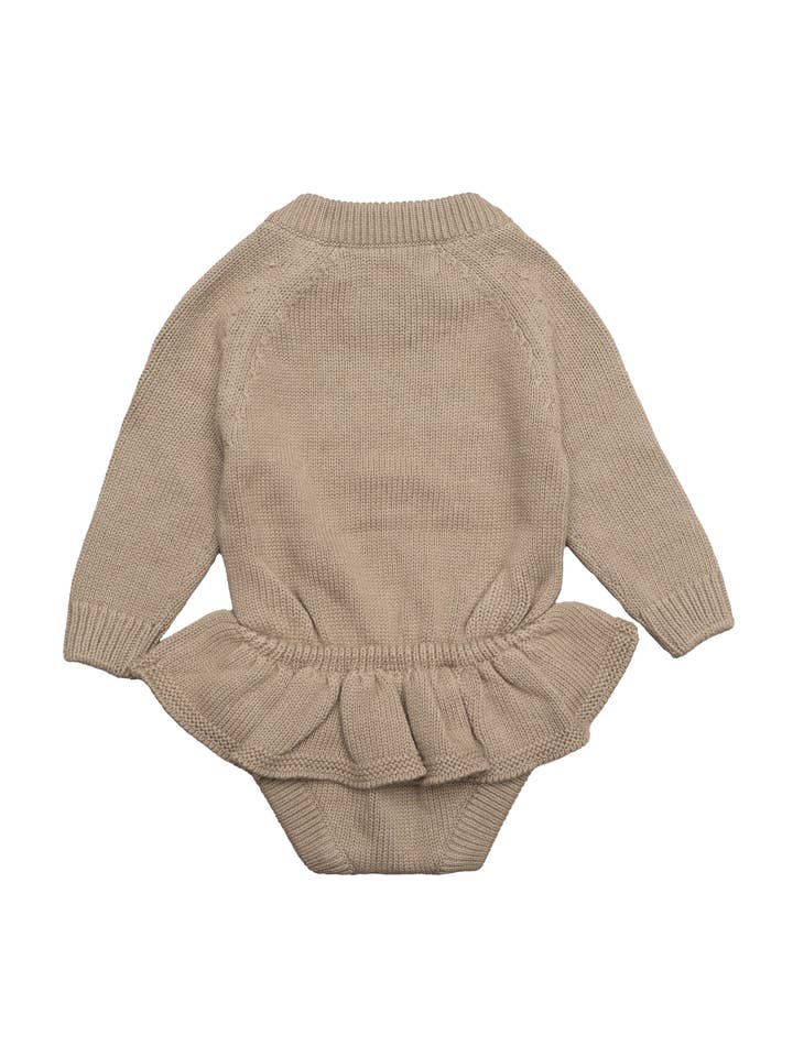 hanevild - Wholesale Bodysuit (Non-Footed) - Baby - Clara, strikket sparkedragt1