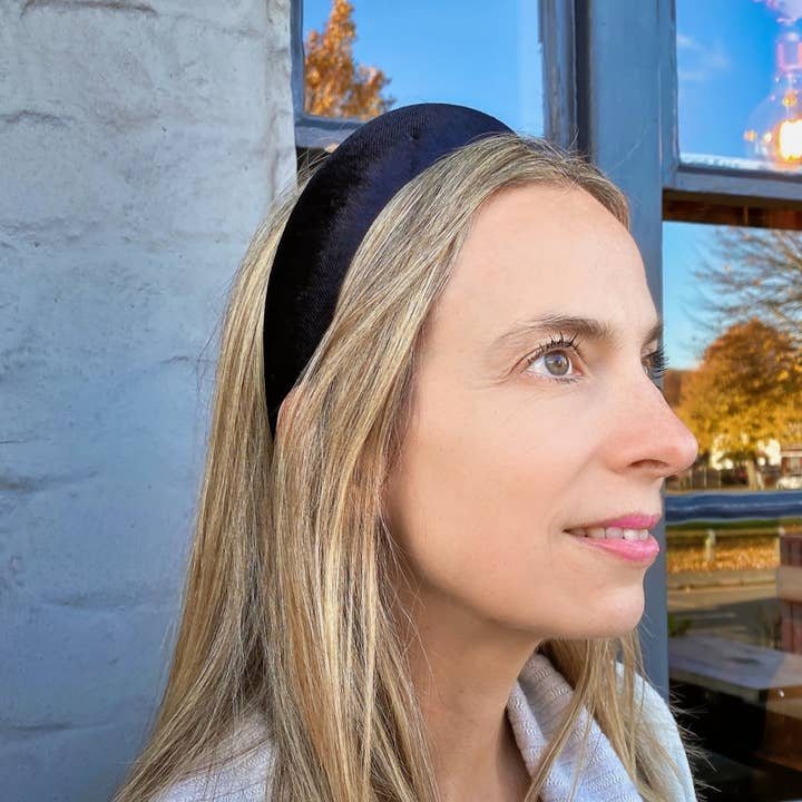 QueenMee Accessories - Wholesale Fashion Headband - Women's - Padded Headband in Velvet4