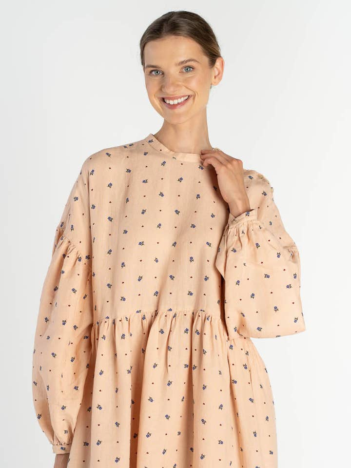 Forget Me Not Gale – Oversized Linen Dress for wholesale on Faire5