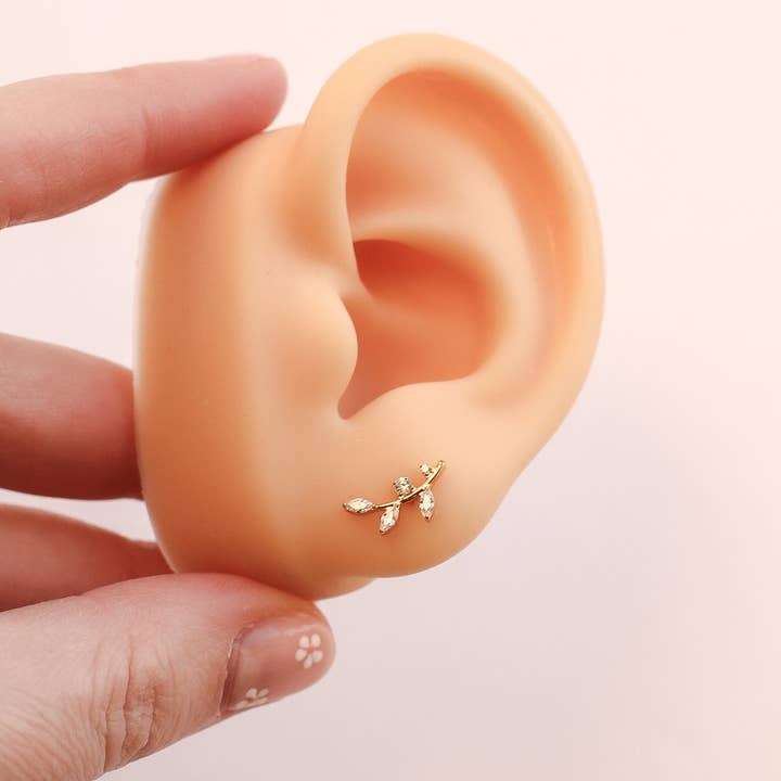 Rose and Clay - Wholesale Stud/post earrings - Eden Flat Back Stud10