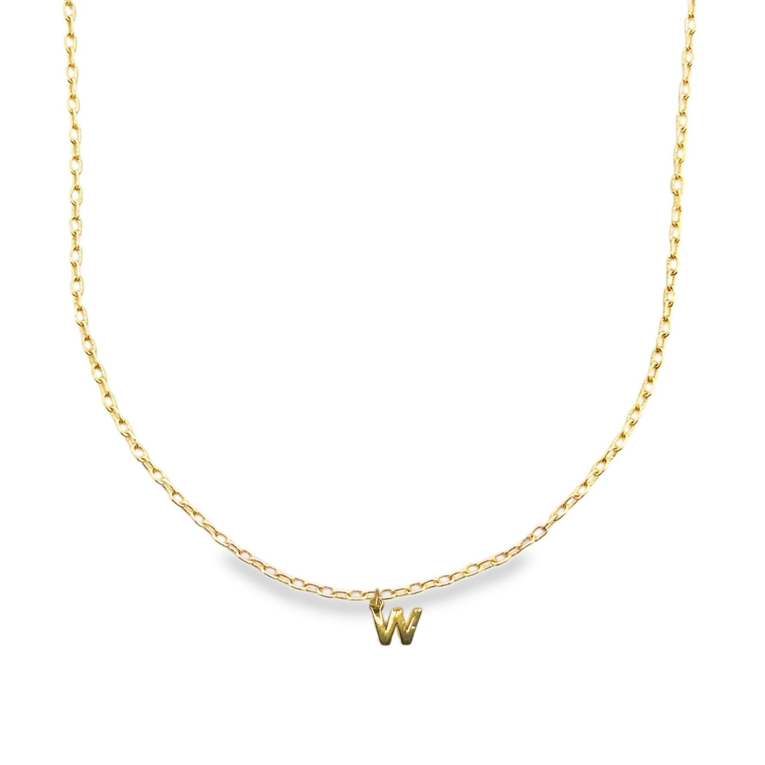 Camilla Limón - Wholesale Pendant/Charm Necklace - Tiny Initial Charm Personalized Gold-Filled Necklace21