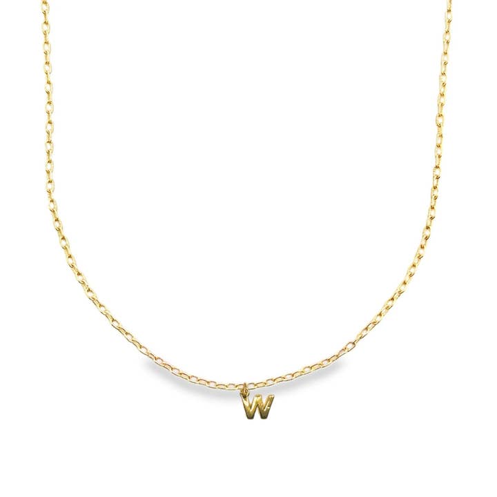 Camilla Limón - Wholesale Pendant/Charm Necklace - Tiny Initial Charm Personalized Gold-Filled Necklace21