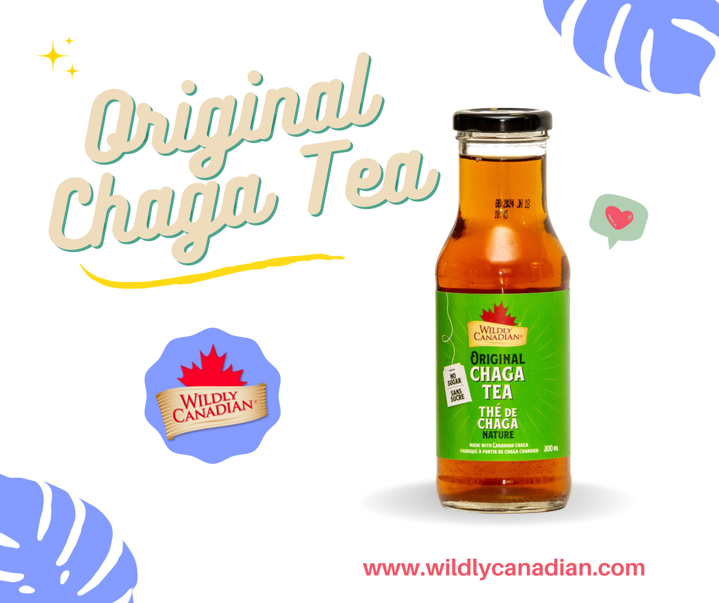 Wildly Canadian - Wholesale Health/Detox Tea - Canadian Chaga Detox Tea for Immune Support15