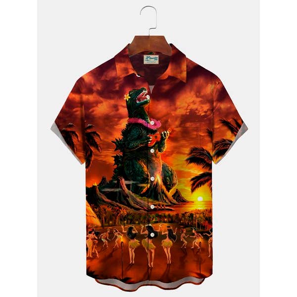 Monster Aloha Shirt voor wholesale door Royaura