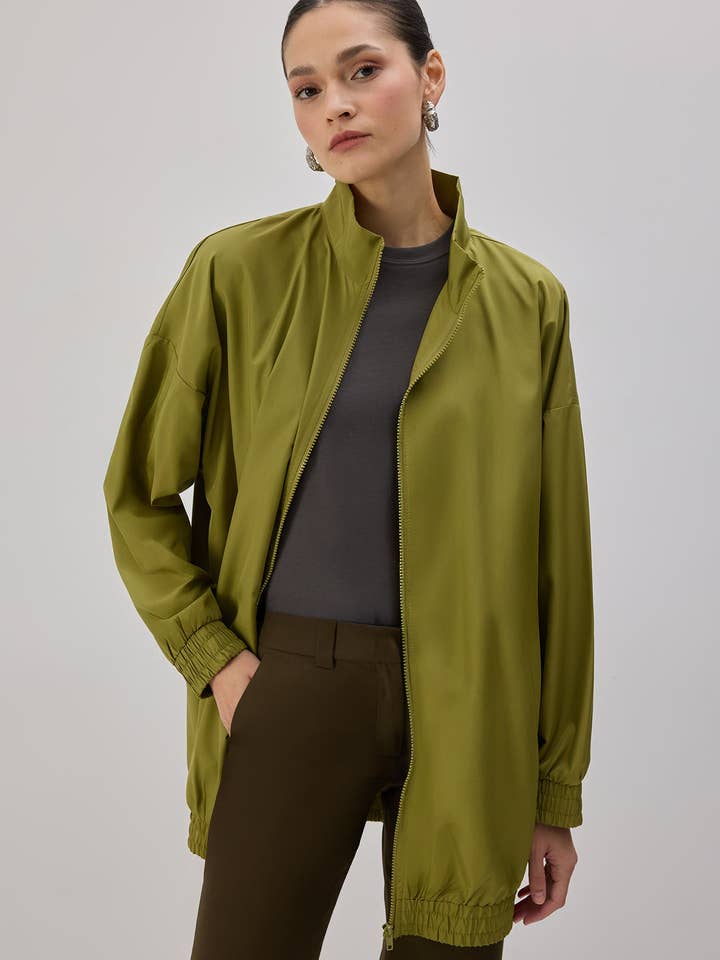 ZIPPERED THIN JACKET for wholesale by Touché Privé