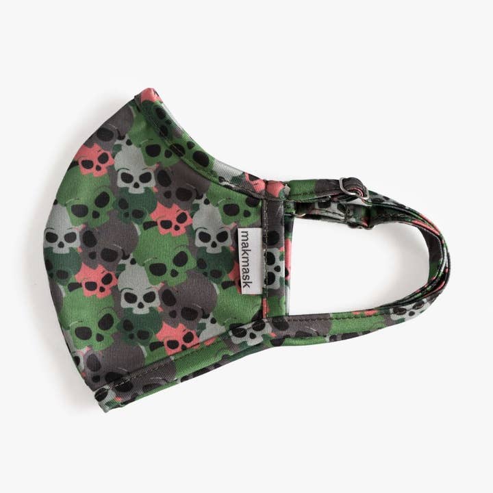 Camouflaged Skulls Mask for wholesale by MakMask