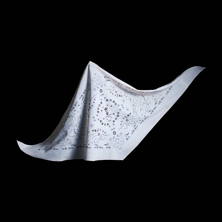 Malibu & Beyond Co /LENNOX MODE - Wholesale Bandana - Women's - Iconic classic Rock & Roll Paisley Bandana in Diamond shape!10