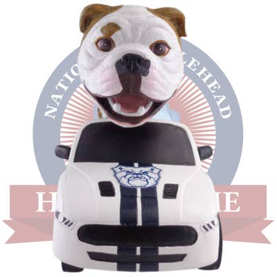 Butler Blue IV Butler Bulldogs Bil Bobblehead for engroshandel hos National Bobblehead Hall of Fame and Museum