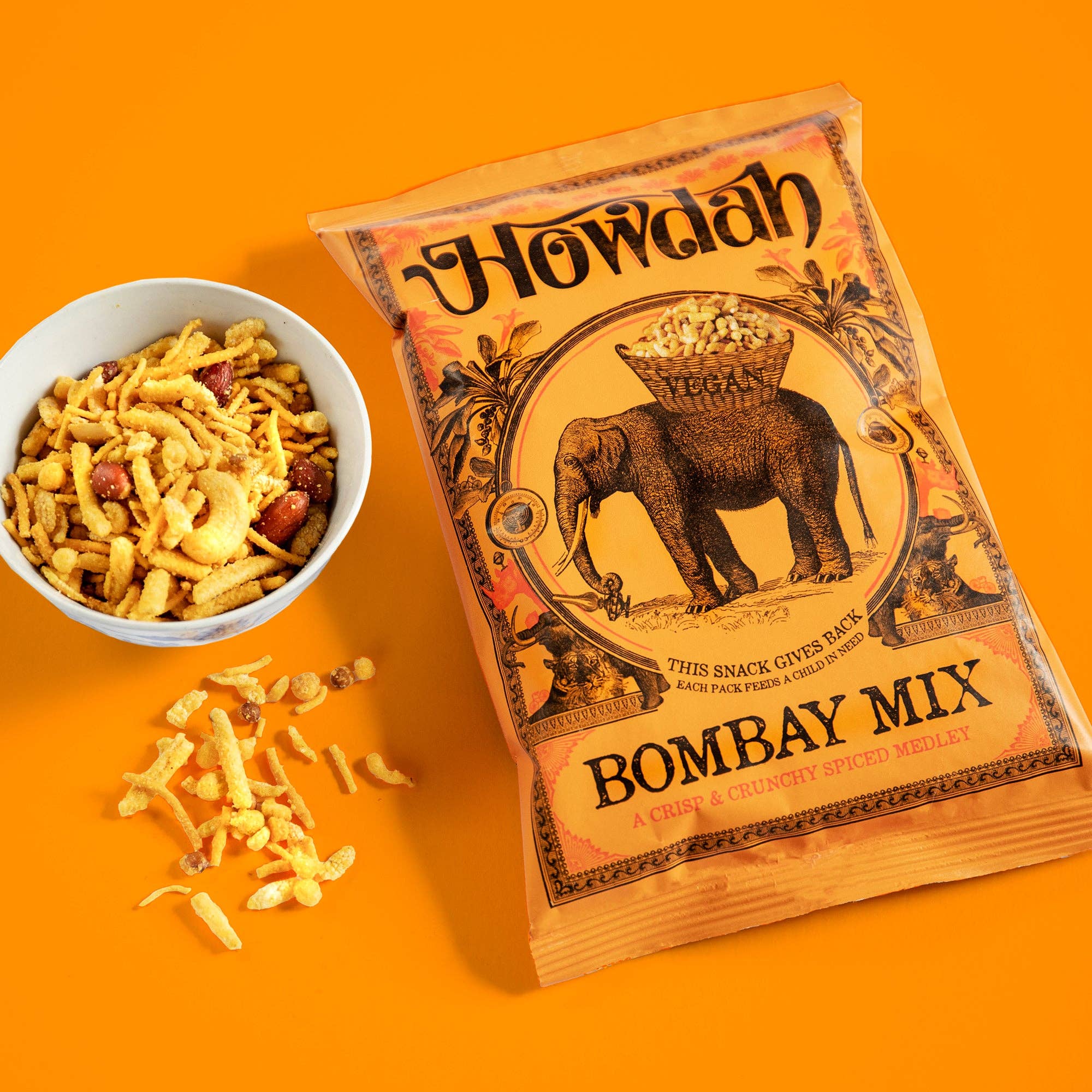 Howdah Snacks - Wholesale Studentenhaver - Bombay Mix gekruide snacks4
