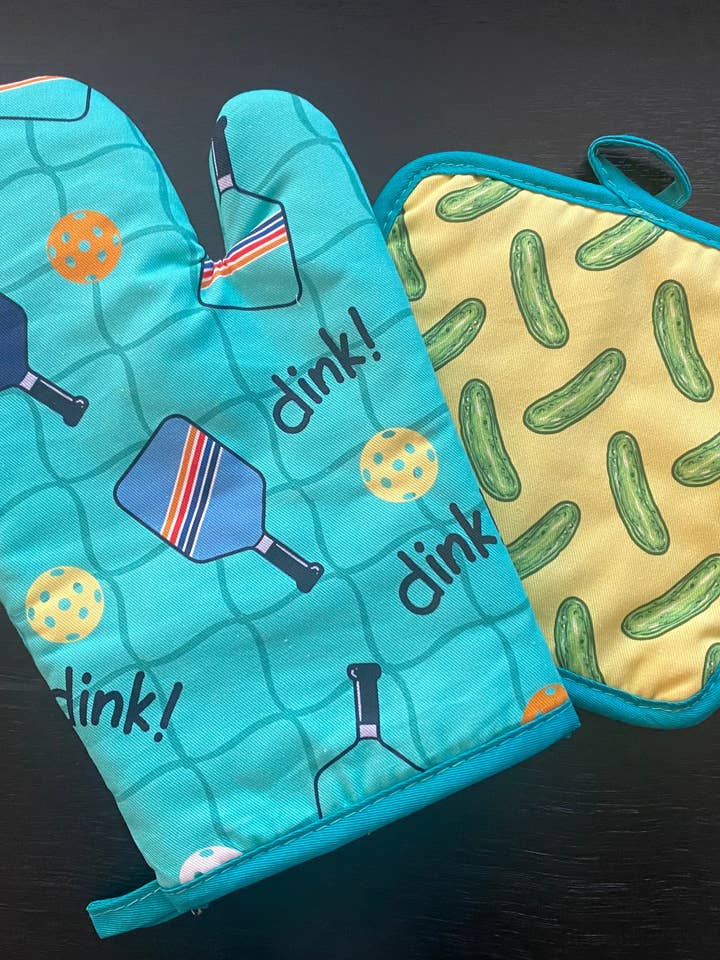 Pickle Ball Time (het ontwerp van de drank) Pannelhouderset voor wholesale door Trunkers