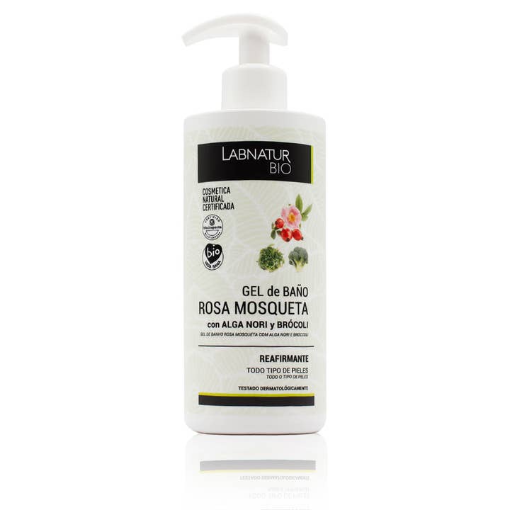 Laboratorio SYS - Vendita all'ingrosso Bagnoschiuma/gel doccia - Gel doccia alla rosa mosqueta, alghe nori e broccoli 450 ml