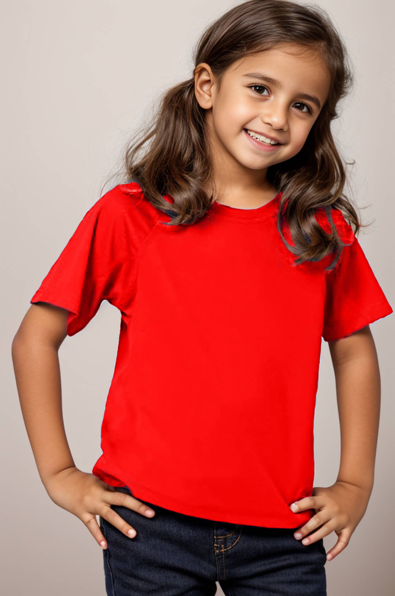 Burgundy Apparel - Wholesale T-Shirt - Kids - SOLID BASIC UNISEX KIDS T-SHIRT4